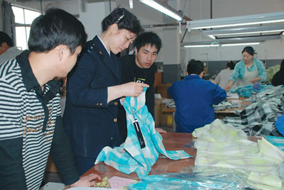 鄞州檢驗檢疫局強化品質細節(jié)監(jiān)管