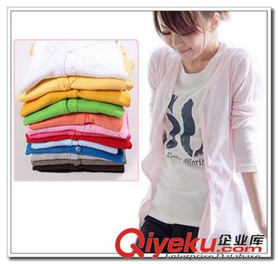 開衫,外套 秋季新款女式針織衫 糖果色修身顯瘦中長款開衫 大碼女裝廠家直銷圖片|開衫,外套 秋季新款女式針織衫 糖果色修身顯瘦中長款開衫 大碼女裝廠家直銷產品圖片由即墨市優美尚品服飾專賣店公司生產提供-